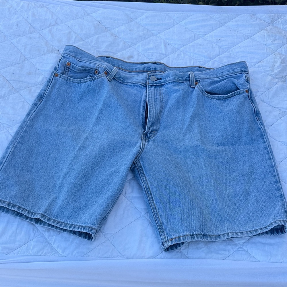 Levi's Light Blue Jean Shorts for Men